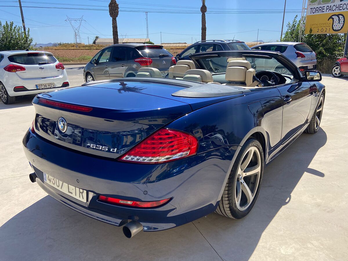 COMING SOON BMW 635D 3.0 CONVERTIBLE AUTO SPANISH RHD IN SPAIN 112000 MILES SUPERB 2008